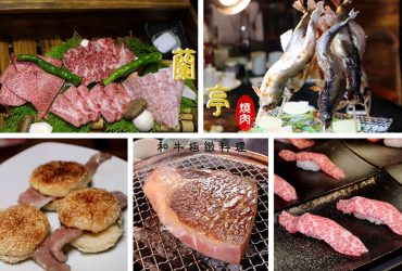 [大安站]蘭亭燒肉 和牛極緻料理~勇於用鹽與肉對決的誠信燒肉~品味頂級和牛的細緻美味(有影音)