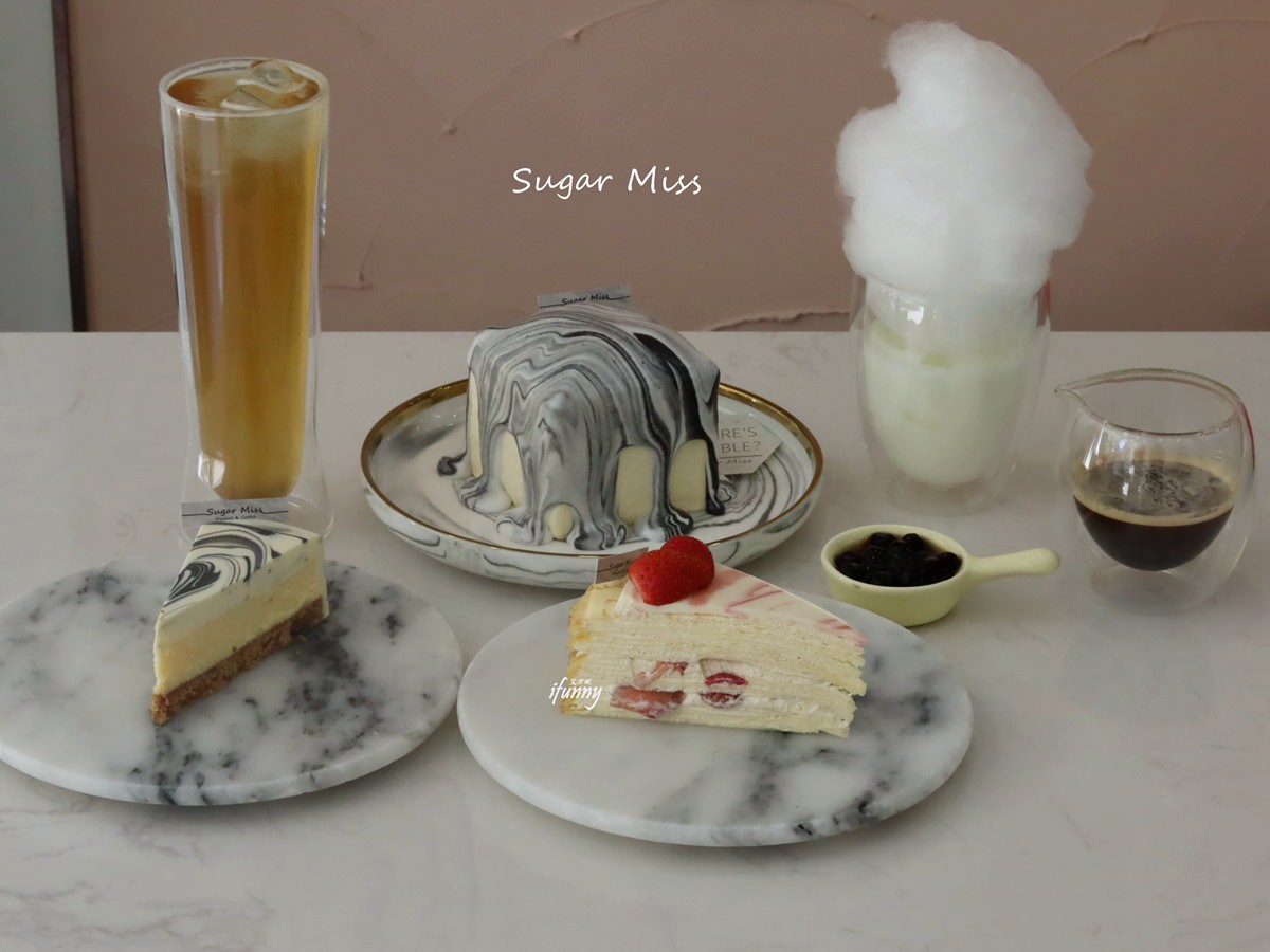 [國父紀念館站]Sugar Miss 迷人的大理石乳酪蛋糕/甜美的草莓千層