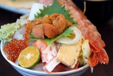 環狀線 中原站 | 中和揚日式料理（生魚片蓋飯） 浮誇系丼飯/隨意丼 吃到第三層才看得到醋飯