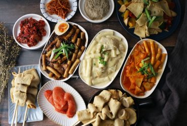 懶人料理 | 在家吃韓式辣炒年糕 辣醃章魚 明太魚卵 綜合魚板 紅雪蟹蟹膏 輕鬆上桌