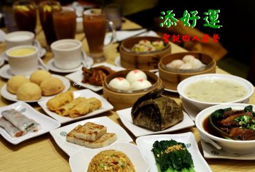 桃園中壢美食 | 添好運 平民米其林港點 中壢大江店 聖誕四人套餐 最美室內聖誕市集