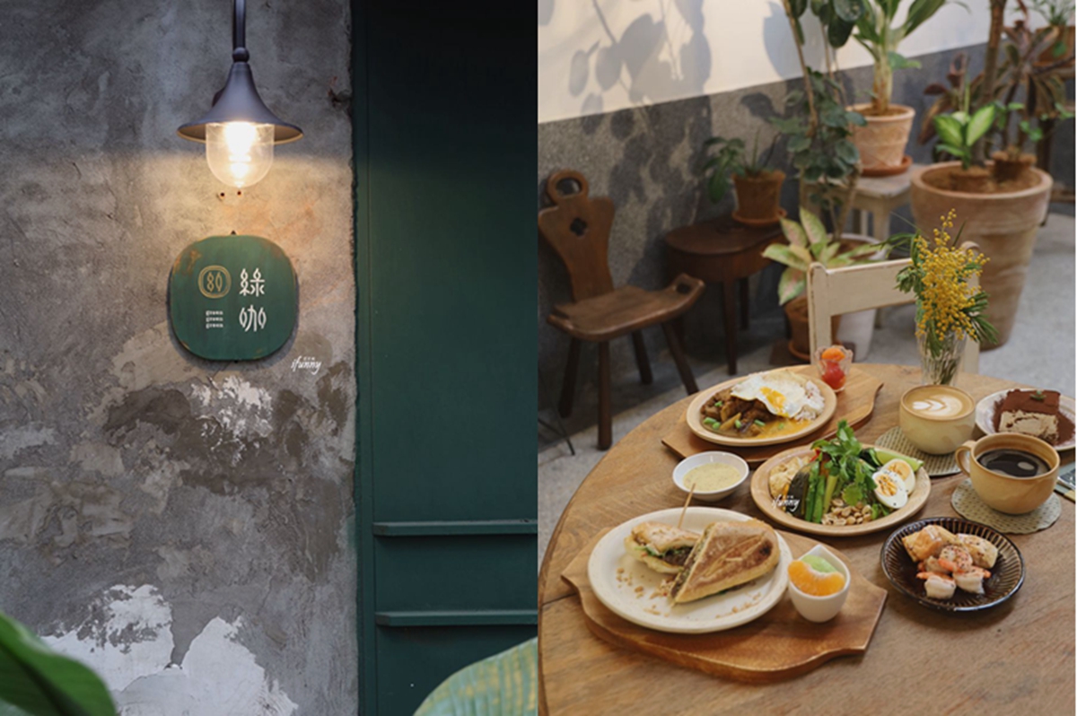 信義安和站 | 綠咖生活概念店 充滿綠意的歐風咖啡館