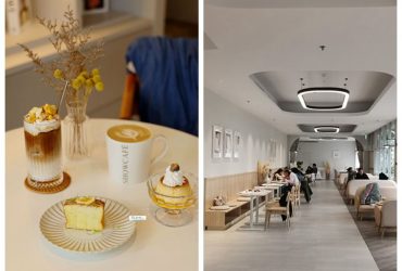 秀咖啡 Show Coffee 純白韓風不限時咖啡廳 還有咖哩飯/輕食