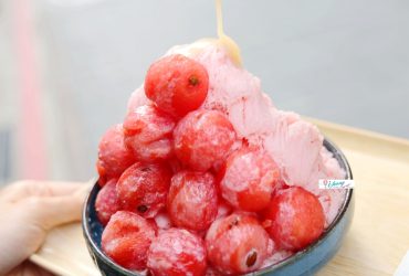 花藏雪 手作雪氷 士林夜市 文青風冰店  最消暑的西瓜小涼球