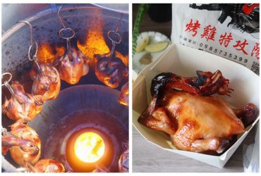烤雞特攻隊 只能先預訂的流浪烤雞(桶仔雞) 鮮嫰多汁的雞肉 好美味！
