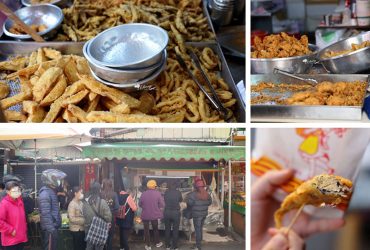 大溪無名炸雞攤 市場中排隊美食 最推爆卵柳葉魚/多汁炸雞翅