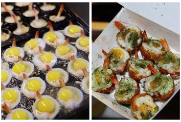 中壢夜市美食 | 混蛋爆蝦 鵪鶉蛋與蝦的結合 樣子太可愛了