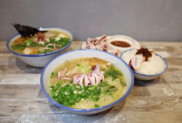 台中美食 | 澎發號 雞湯小卷米粉  雞湯為底 加上一整尾澎湖直送小卷