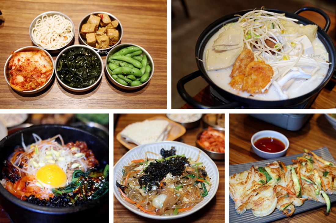 松江南京站 | YACHE韓式蔬食 養心茶樓新品牌 豐盛雙人分享餐 小菜無限供應