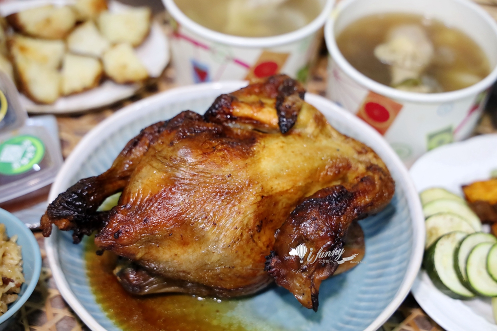 中和板橋美食 | 思汗烤雞 現烤蒜香烤雞二吃 還有必吃雞油糥米飯及鮮美雞湯 - ifunny