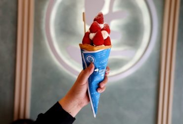 中山站 | 桐生日式可麗餅 赤峰店 花束般的散步美食 好看好拍又好吃 必點六本木草苺山丘