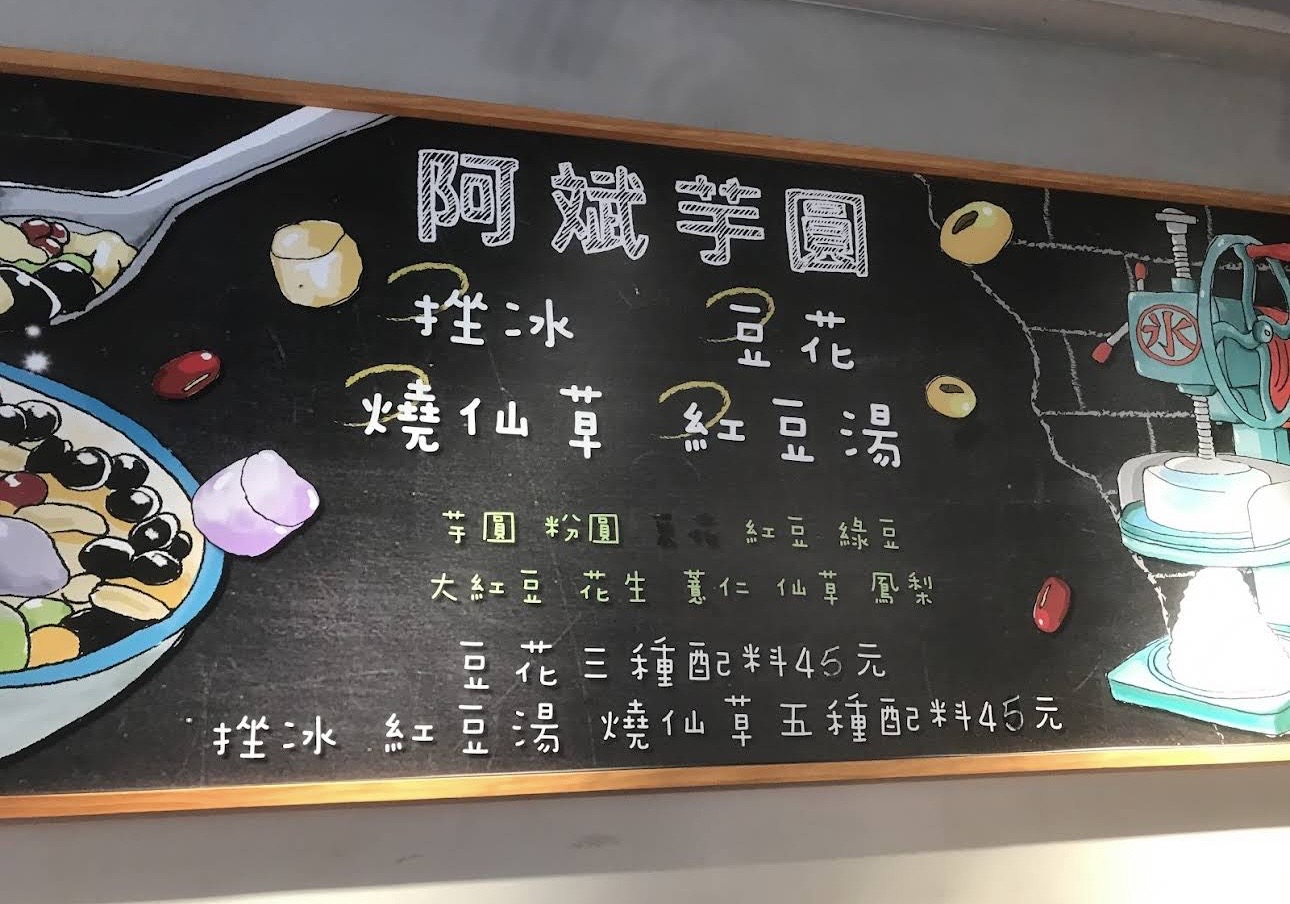 [台北車站]阿斌芋圓~五種料剉冰只要45元 台北後車站華陰街市場 懷舊古早味美食 - ifunny