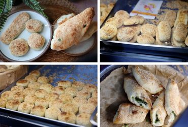 科技大樓站 | 盛味豐炭烤燒餅 人氣排隊美食 除了蔥燒餅 還有蔥酥餅 豆沙酥餅及芝麻糖餅