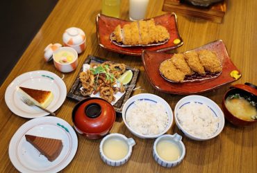 大壢大江美食 | 靜岡勝政日式豬排 伊比利黑豚雙人套餐 不只豬排也有雞排/鮭魚的選項