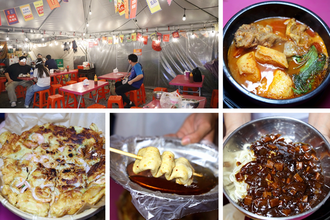 林口韓式料理 | 三清洞韓國路邊小吃攤 還原韓國布帳馬車場景及美食 - ifunny