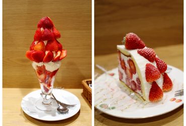 東京車站美食 | 果實園 草莓季必吃甜點 草莓蛋糕草莓巴菲