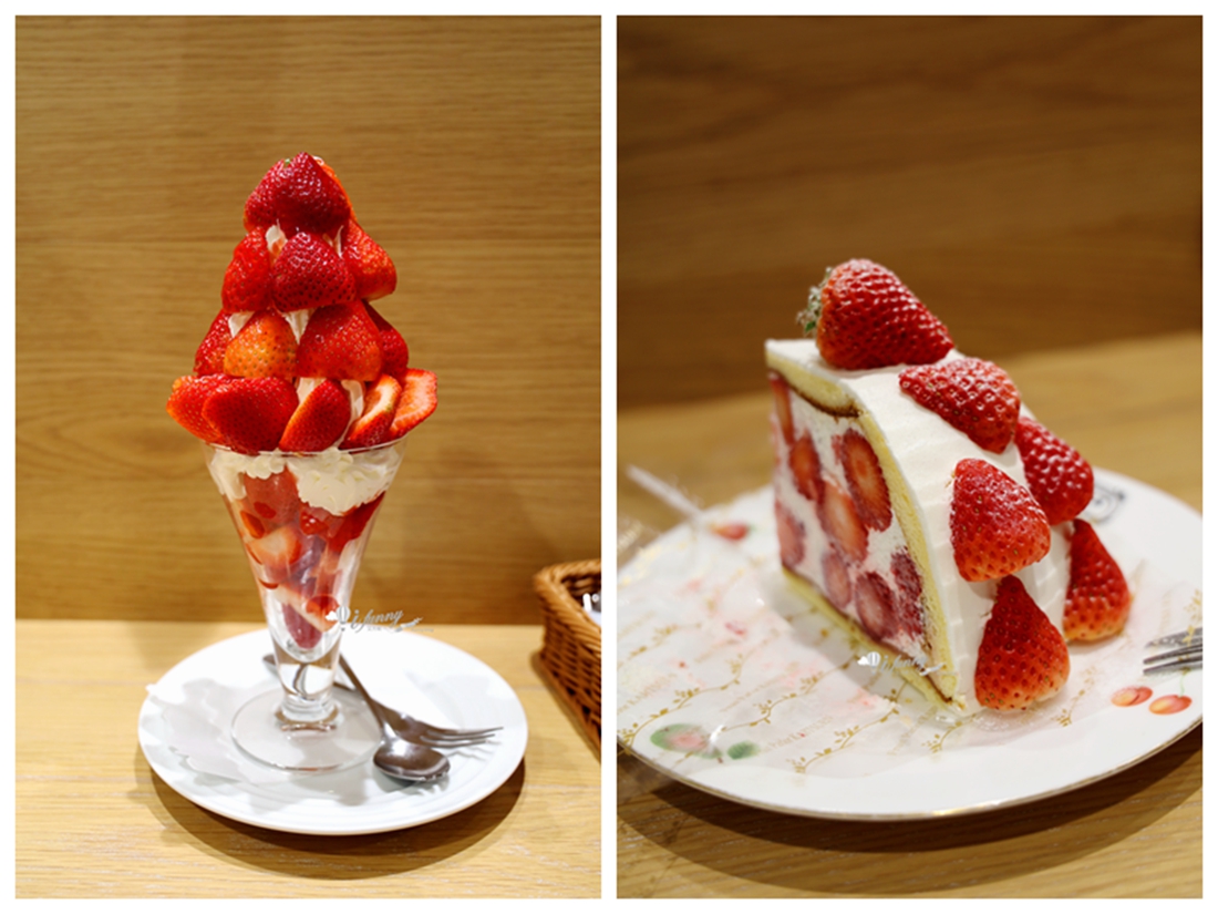 東京車站美食 | 果實園 草莓季必吃甜點 草莓蛋糕草莓巴菲