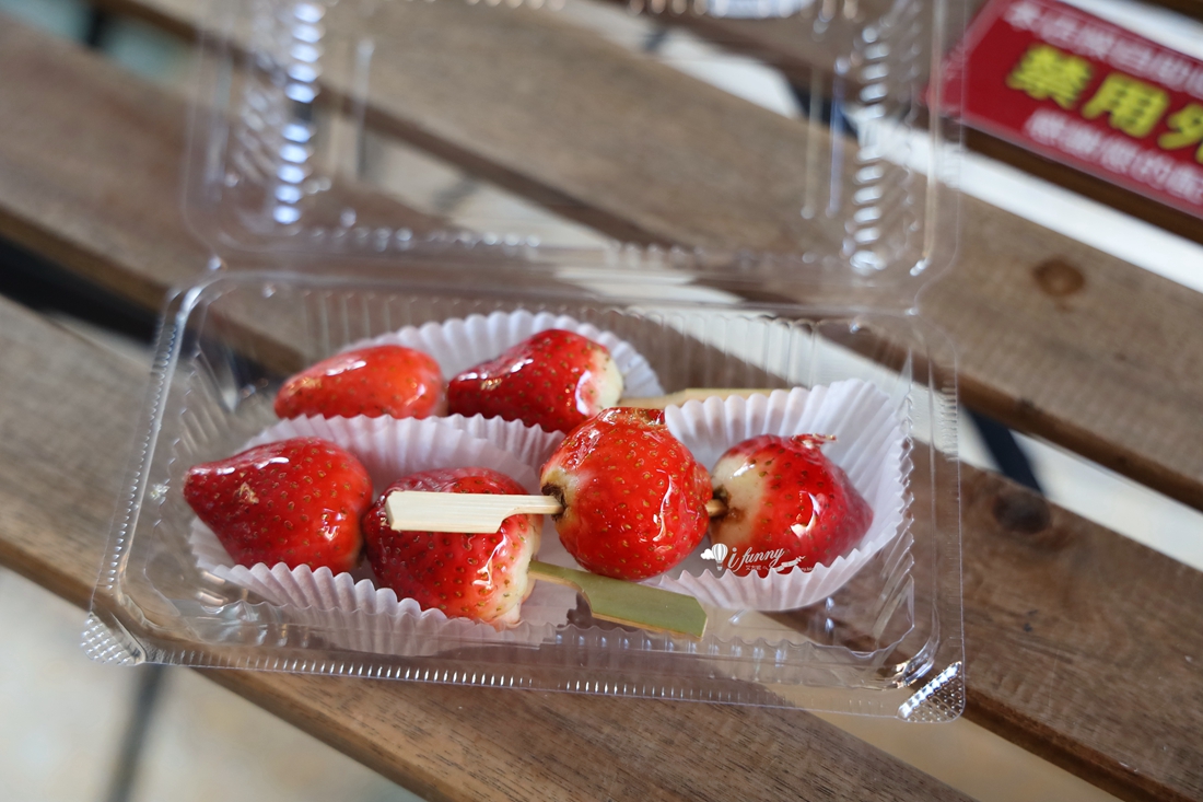 北門站 | 大稻埕 路力的草莓大福 草莓糖胡蘆總是在排隊的散步美食 - ifunny