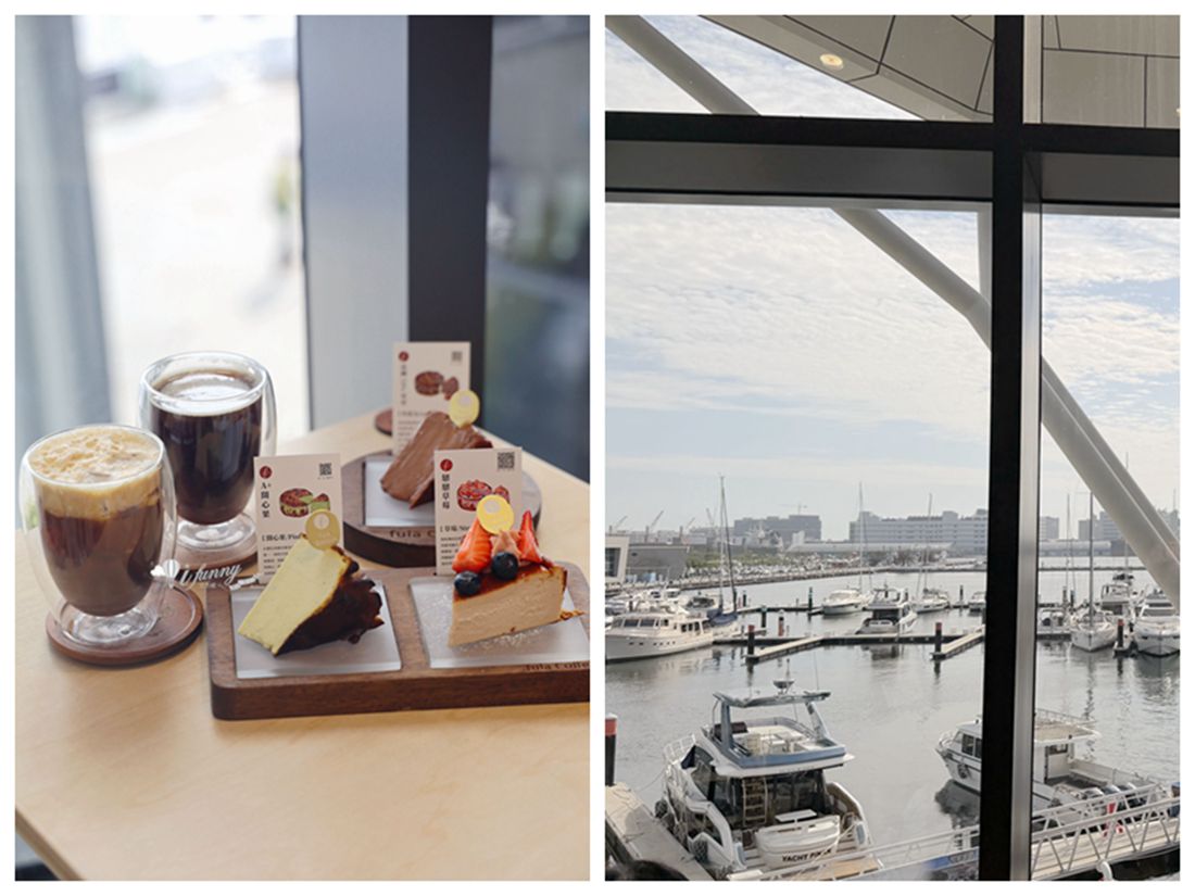 高雄光榮碼頭 | fula coffee芙拉咖啡 巴斯克專門鋪  高流門市 海港玻璃屋咖啡廳 - ifunny