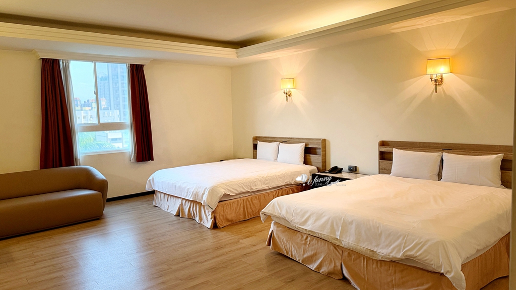 台中住宿推薦 | 禾康商務旅館 寬敞四人房 近捷運備平面停車場 自助式早餐吃到飽 - ifunny