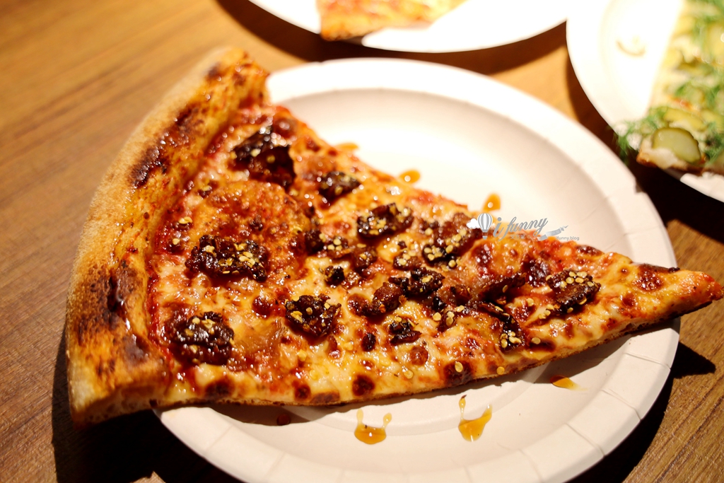 芝山站 | The Slice Shop 天母 正統紐約風 現場手工現烤 美式披薩 - ifunny
