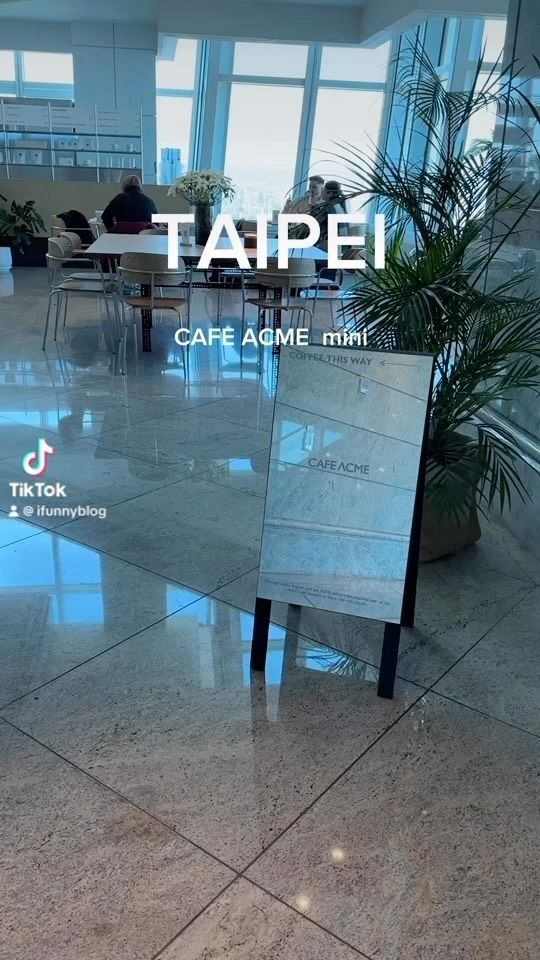 #acme #taipei101 #taipeicoffee #coffee #新開幕 #新店報報 #艾方妮喝咖啡