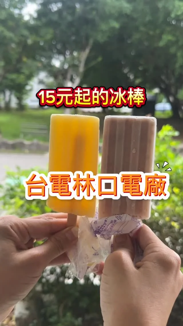 台電林口電廠冰棒每年限時販售，4月或5月開賣到10月結束，是在地人最愛的夏季清涼冰品，冰棒一包五入裝，不零售單支，平均一支15元起。停止販售的日期請依官方公告為主。
竹林山觀音寺旁一條不經意的小路，就是前往林口台電冰棒的入口。
台電林口電廠冰棒口味有：米糕、芋頭、綠豆、花生、紅豆、檸檬、鳳梨、百香果、芒果、洛神、牛奶冰等共11種。但沒有單枝販售，是一袋5支入的袋裝出售。
可以加購保冰的保麗龍盒，一個25元。
📍台電林口電廠冰棒
🏡新北市林口區菁湖里台電新村3號
📞02-26024100
🕰️09:00–18:00(颱風天不營業)
#林口美食 #台電冰棒 #台電林口電廠冰棒 #枝仔冰 #竹林山觀音寺 #竹林山寺 #林口觀音媽廟 #艾方妮吃冰
